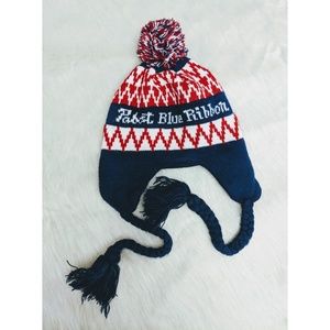 PBR retro knit hat